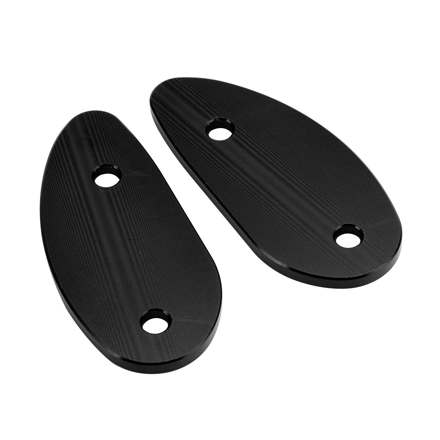 Plaques de protection de rétroviseur noir pour Honda CBR1000RR 2008-2023