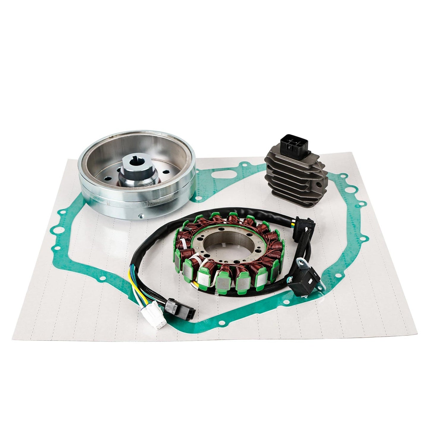 2002-2007 Suzuki LT-F 400 Eiger Flywheel Rotor + Stator + Regulator + Gasket