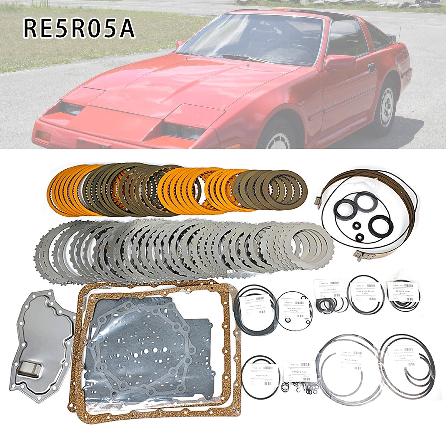 Kit de reconstruction de transmission principale pour Nissan V6 Titan RE5R05A