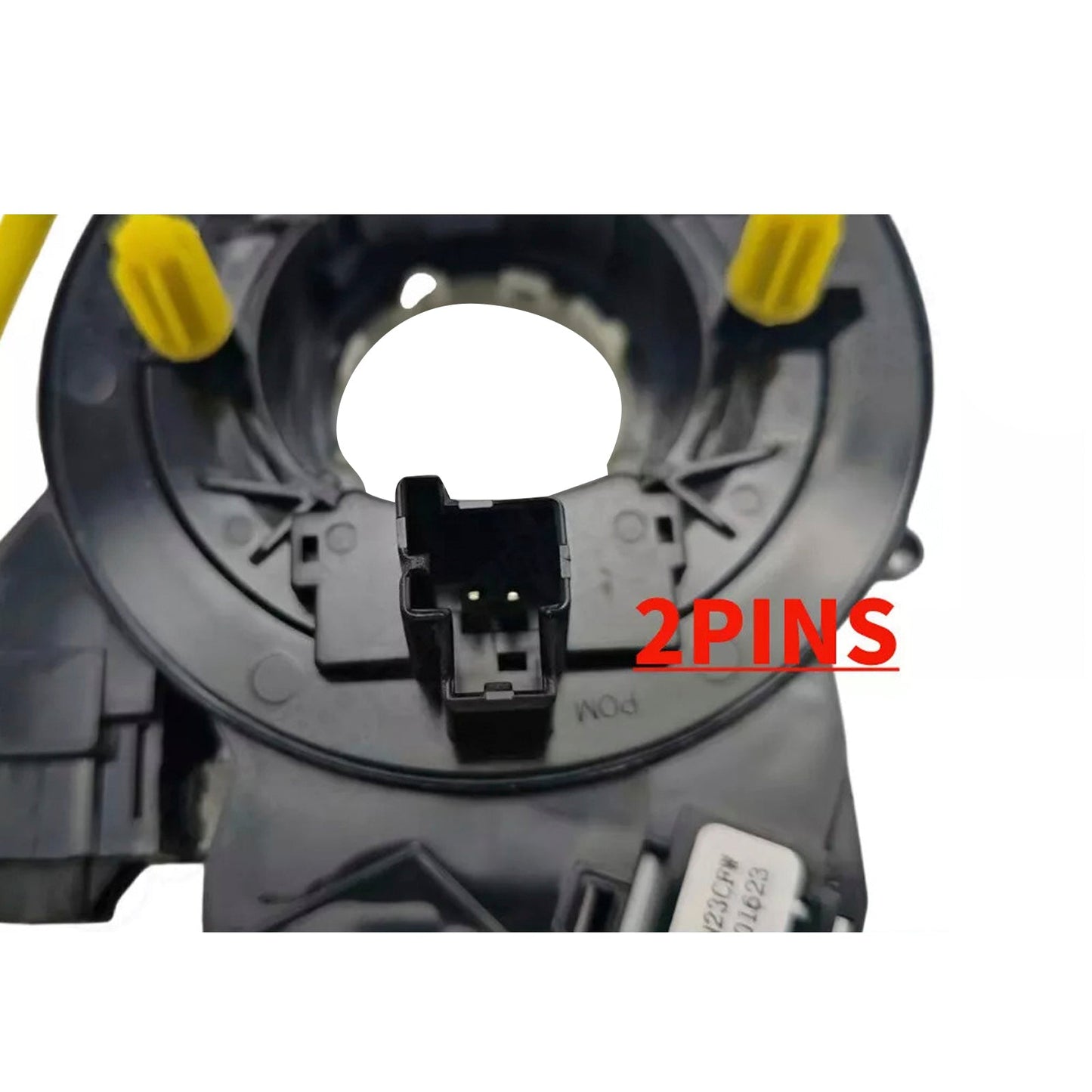 Volante calefactable con resorte de reloj FG1Z-14A664-B para Ford Taurus 2015-2019