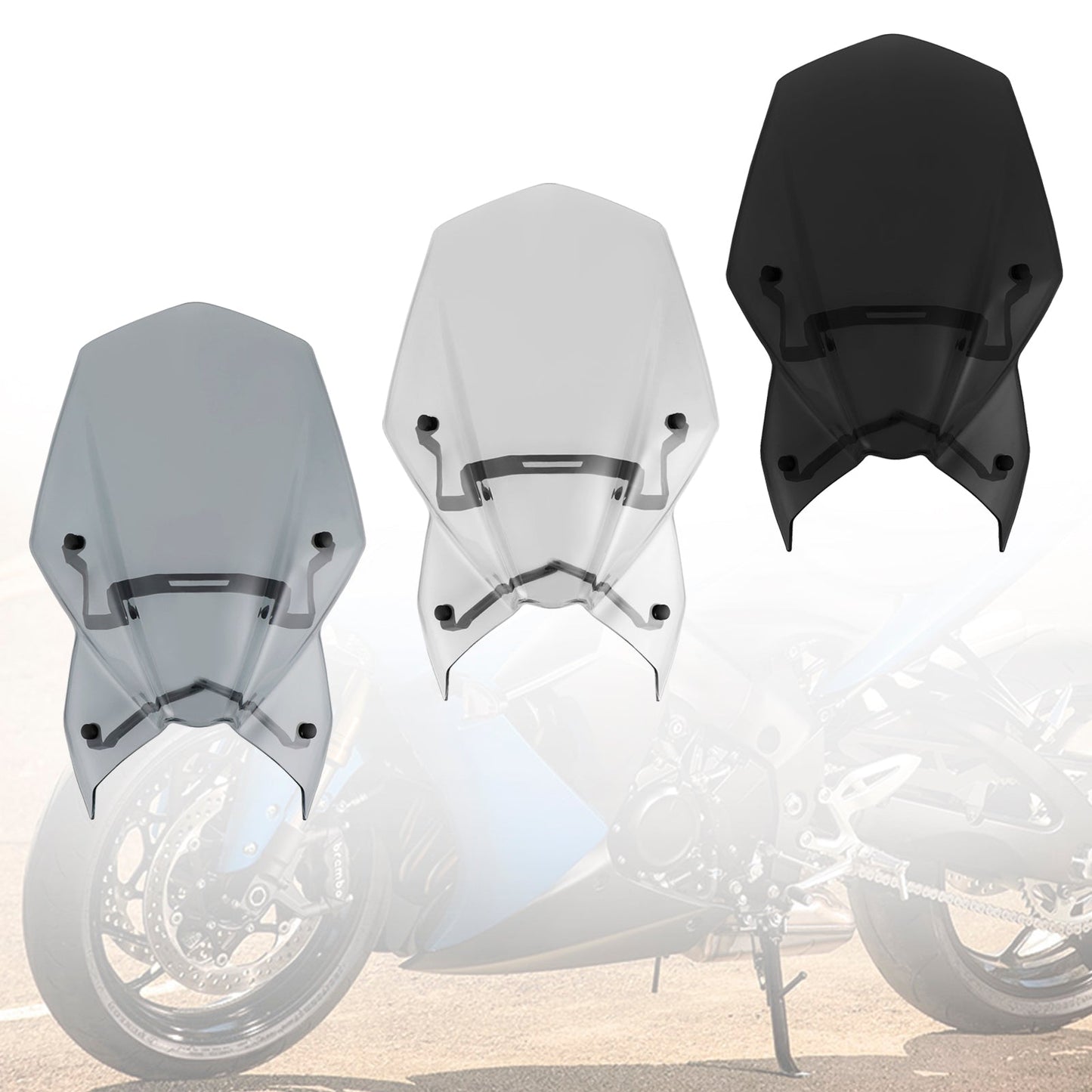 Pare-brise de moto ABS pour Suzuki GSX-S 1000 2021-2022
