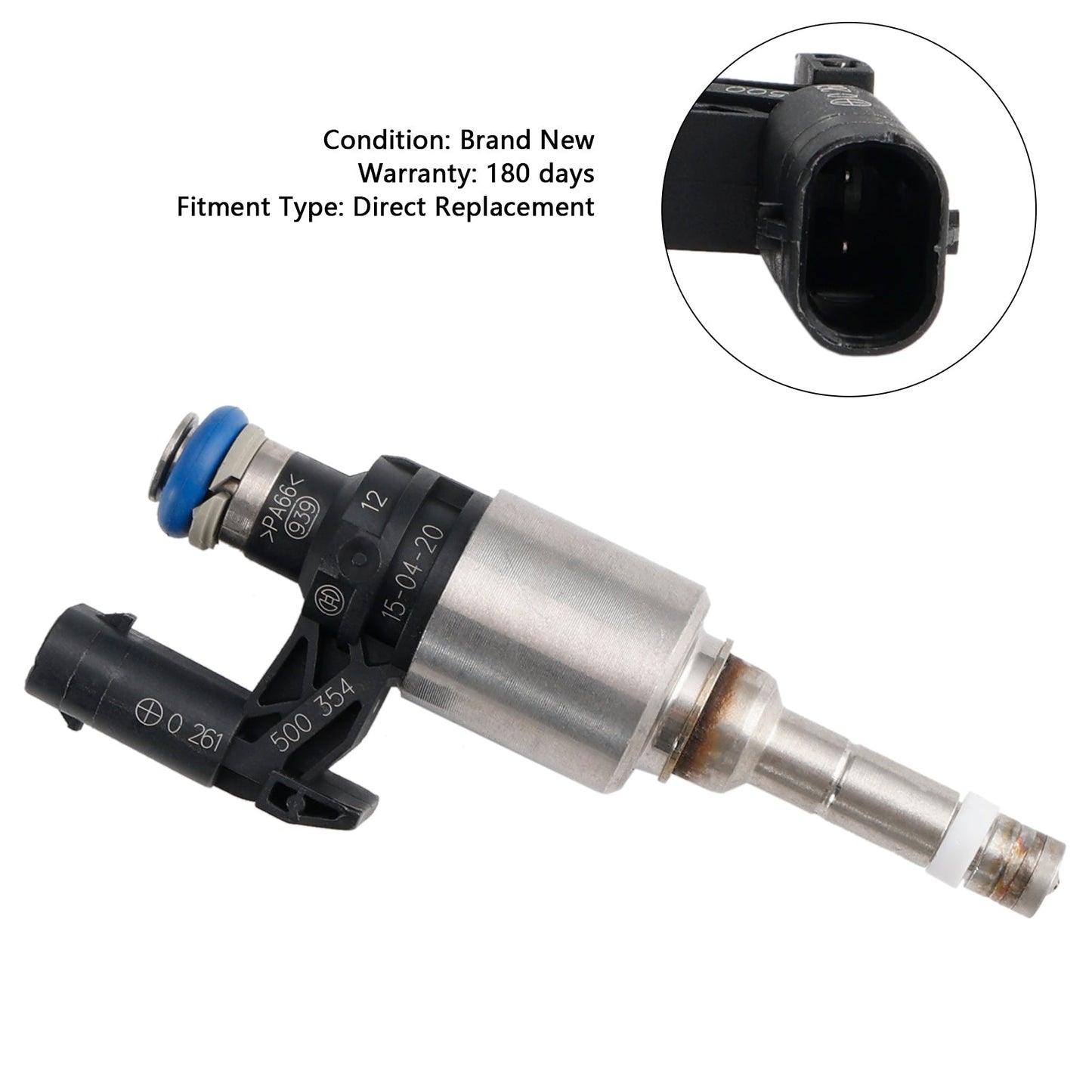 Injecteur de carburant Volkswagen Beetle Golf Jetta Tiguan 1 pièce 04E906036Q 0261500374