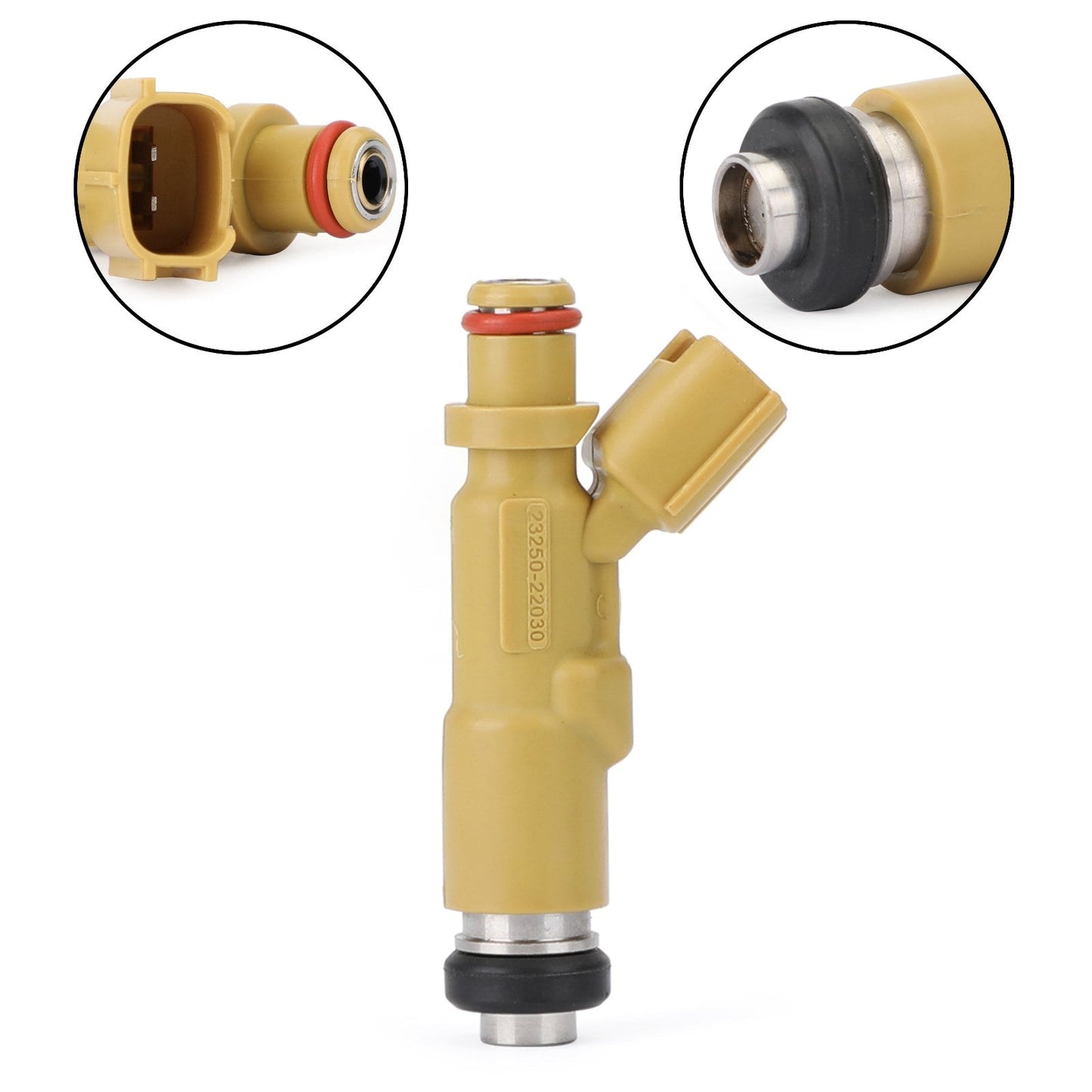 1 inyector de combustible 23250-22030 compatible con Toyota 2ZZ-GE, Corolla, Celica, Lotus (1999-2008)