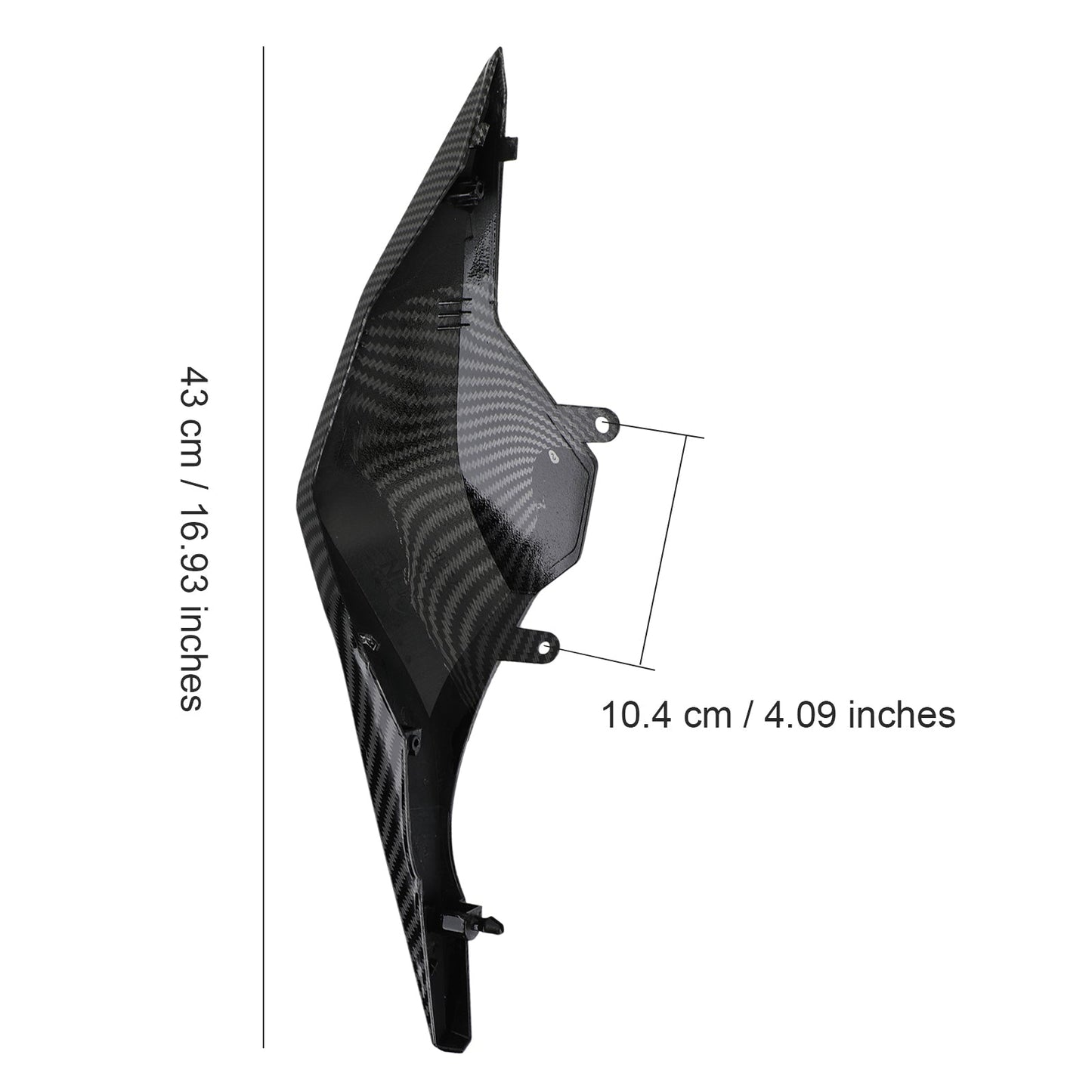 Garniture de carénage de panneau de selle arrière latéral pour Honda CB650R/CBR650R 2019-2020