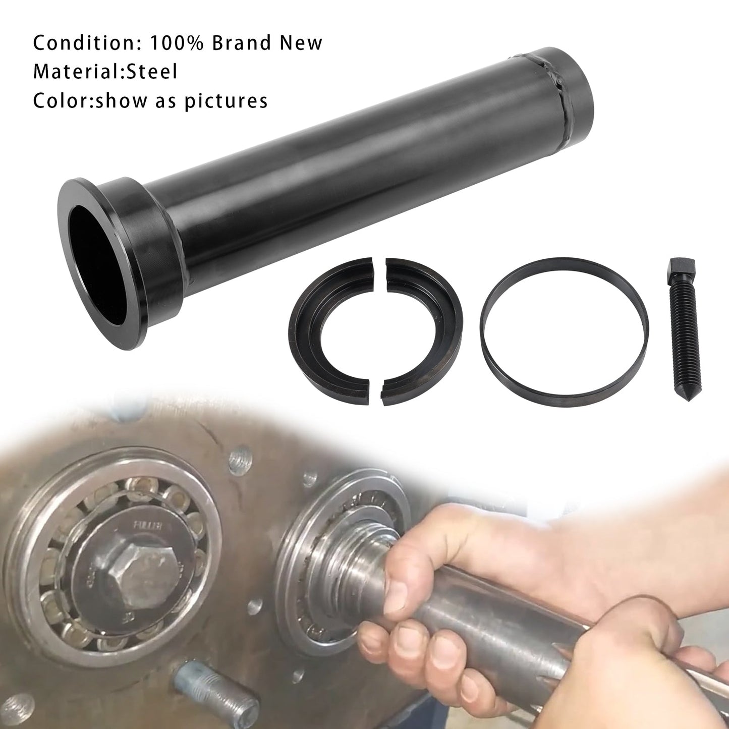 Kit d'outils d'extraction de roulements d'arbre d'entrée Eaton Fuller pour arbres 1 3/4 et 2 000 mm B-134 TYQP070