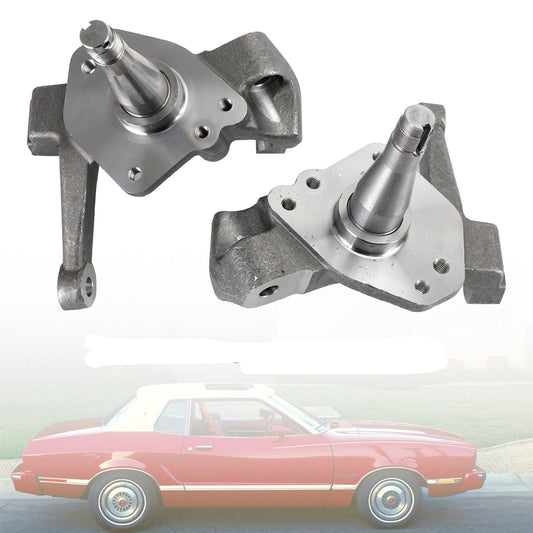 1974-1978 For Ford Mustang II Left/Right Hot Rod 2 Inch Drop Spindles