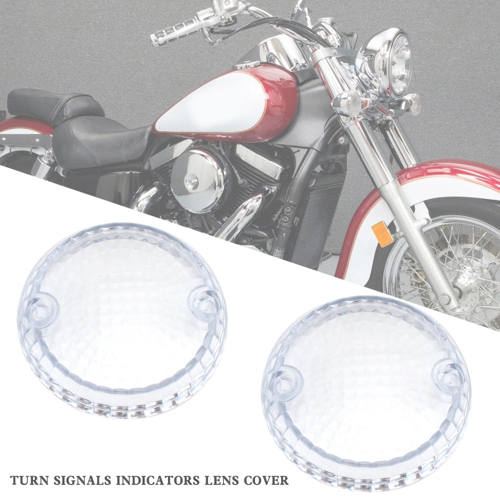Couvercle de lentille de clignotants pour Yamaha Kawasaki Vulcan 1500 VN