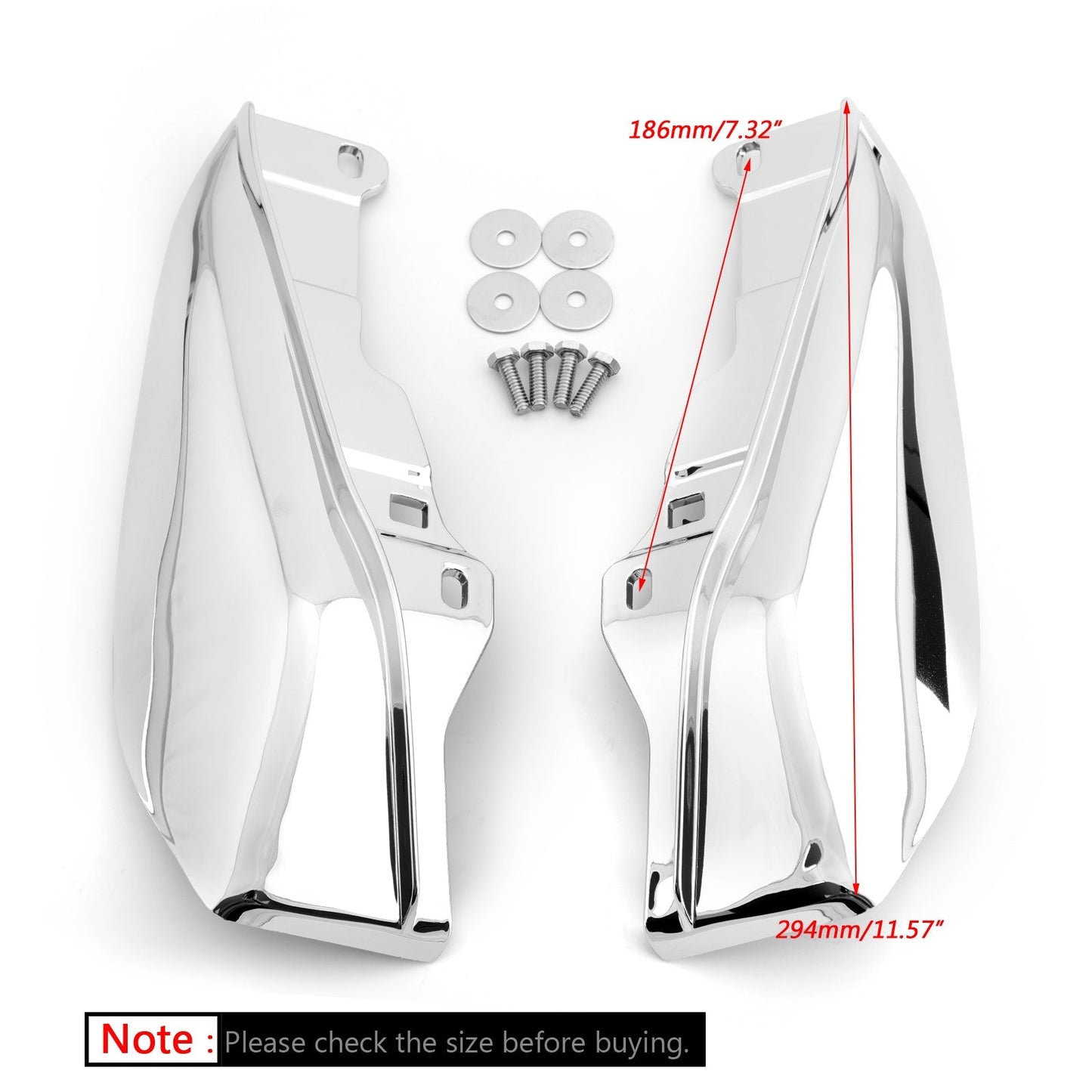 09 Harley Road Glide FLTR Mid-Frame Air Heat Deflector Trim Shield Touring Glide