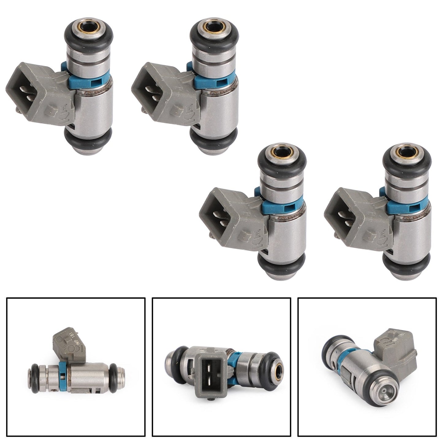 4 inyectores de combustible IWP181 compatibles con Harley Davidson Sportster Custom XL 1200C
