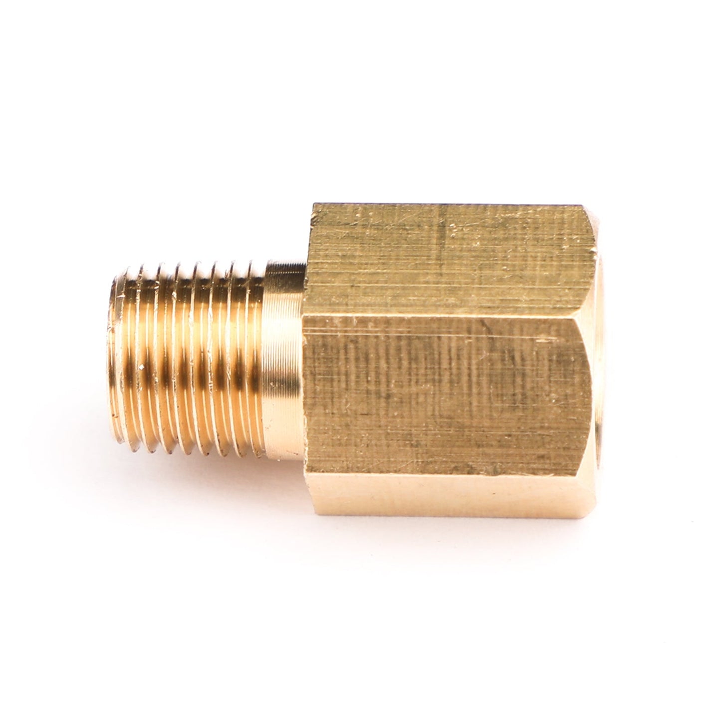 Adaptateur de pression d'huile pour manomètre, filetage femelle 1/8 NPT vers mâle 1/8 BSPT