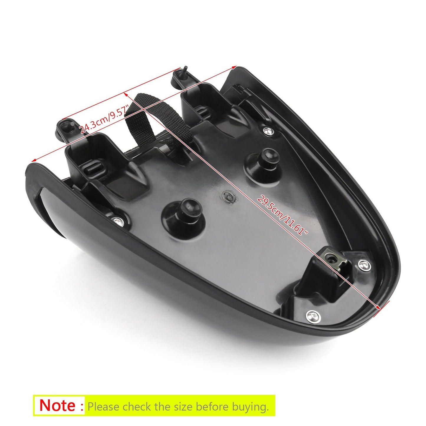 Capot de selle noir pour BMW 1200R NINE T 2014-2021
