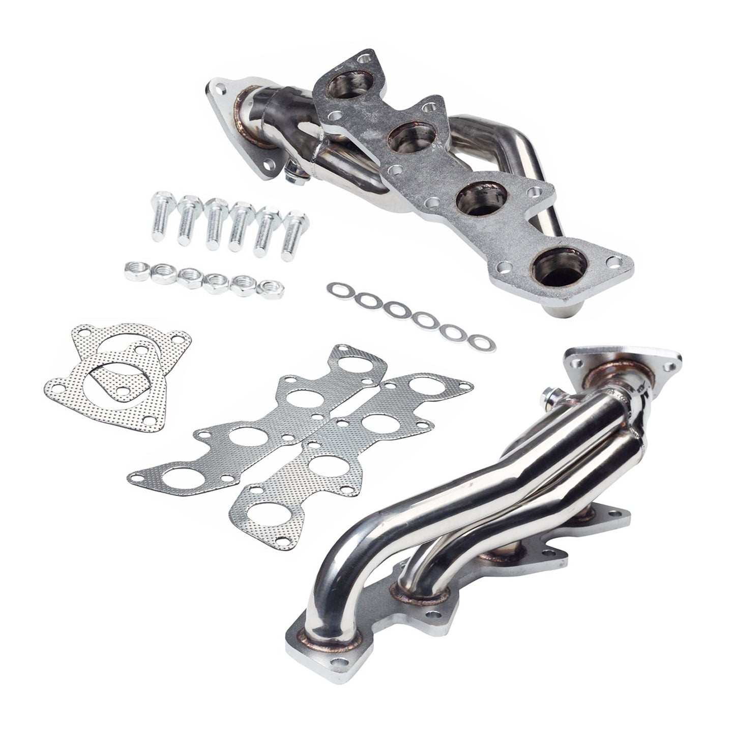 Paire de collecteurs d'échappement pour Toyota Tundra 4,7 L V8 SR5 (2000-2004) à cabine standard/limitée 4 roues motrices