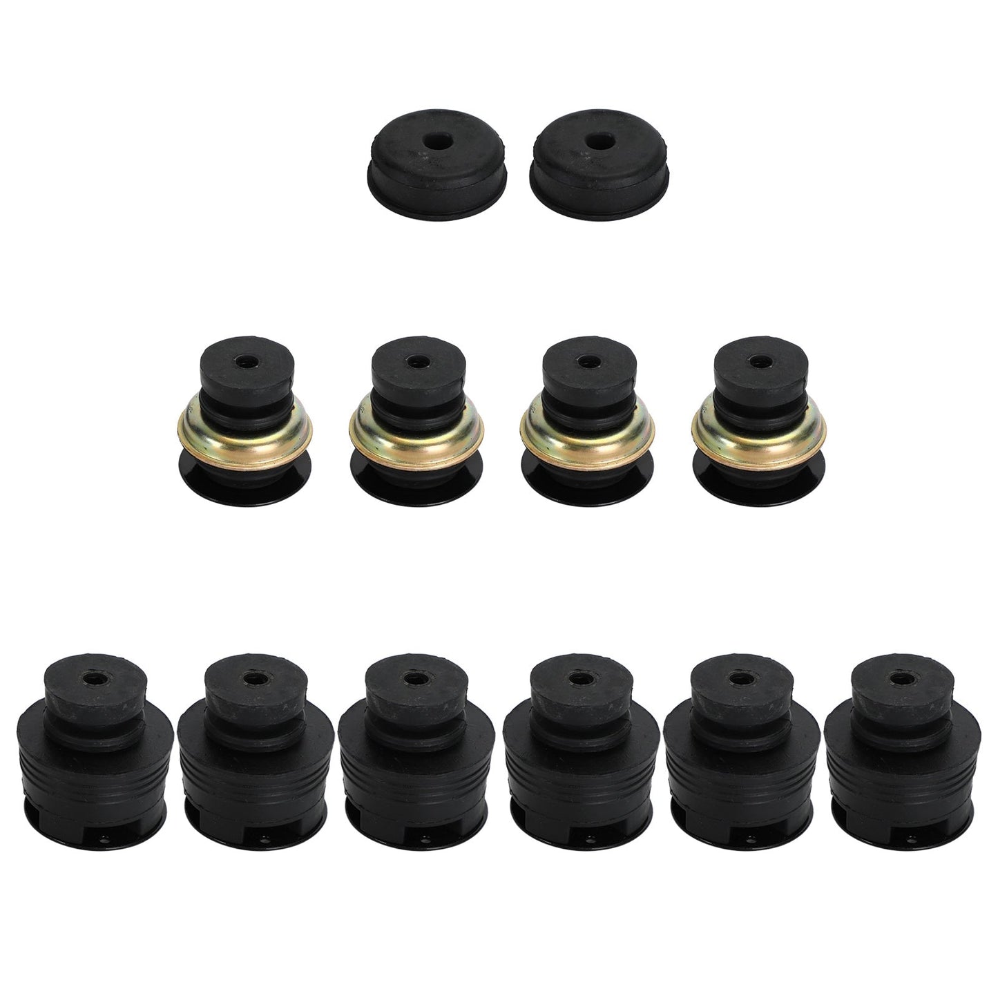 Kit de 12 bagues de montage de carrosserie pour Nissan Patrol GQ Y60 LWB Wagon 9551006J00