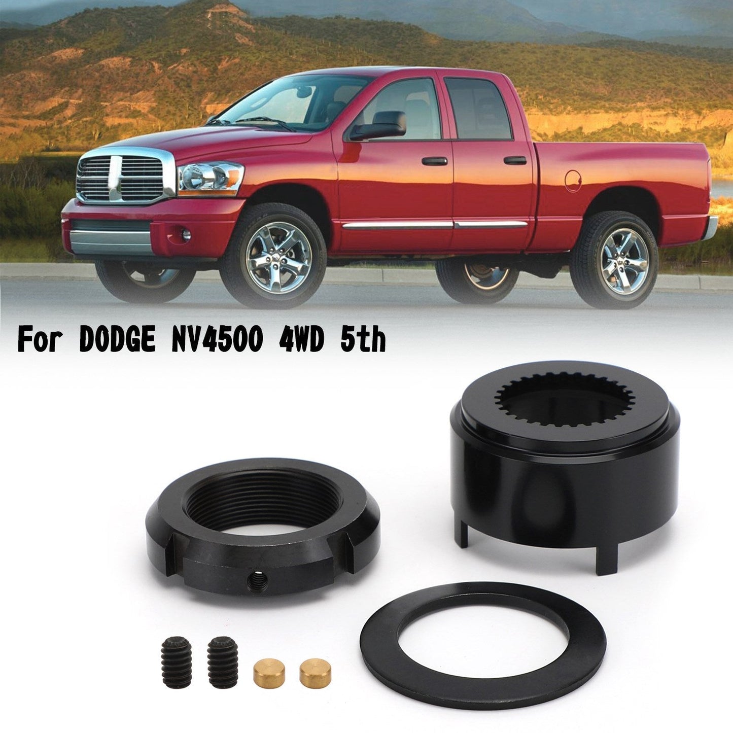 DODGE NV4500 4WD 5th Gear Lock Nut And Retainer Kit Upgraded 5013887AA