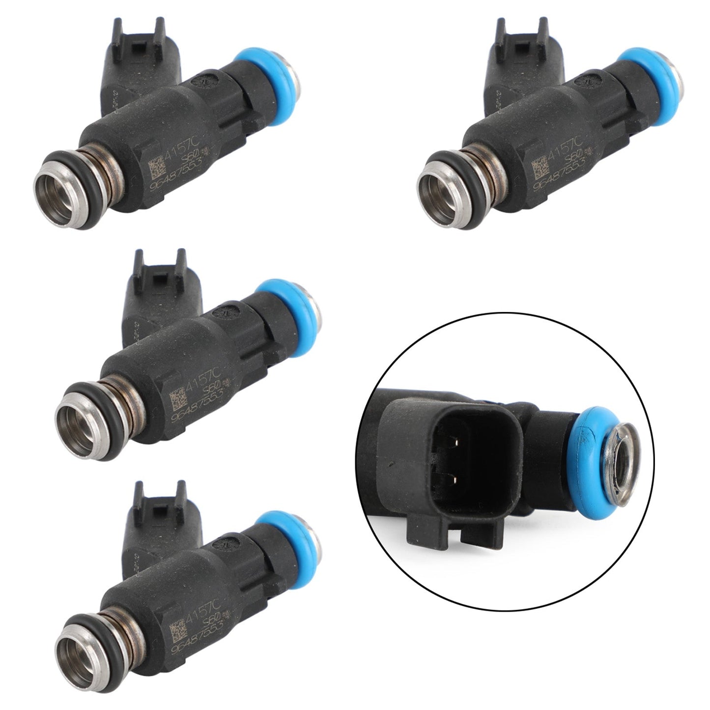 2005-2007 Pontiac Wave Wave5 1.6L L4 4PCS Fuel Injectors 96487553 832-11197