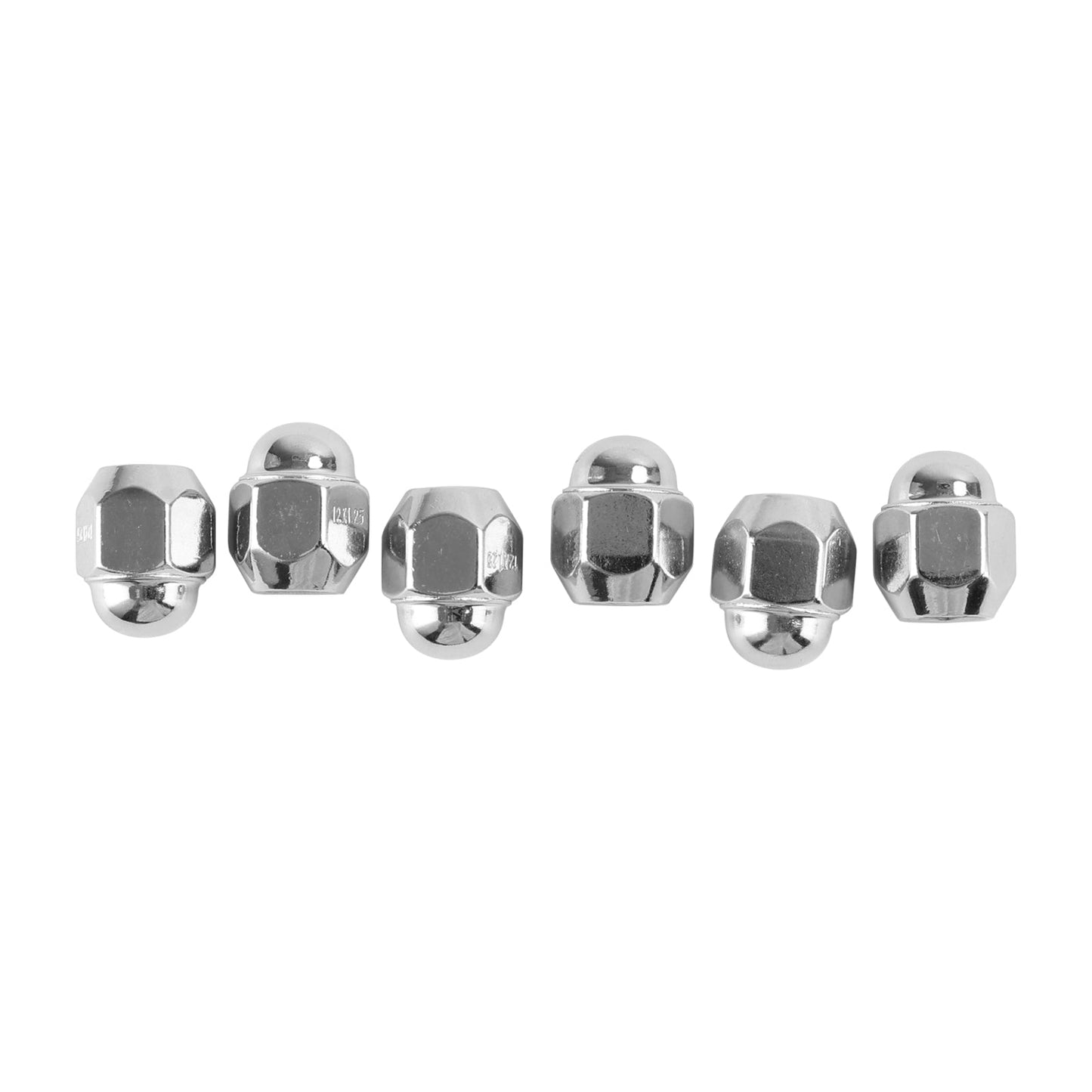 For Nissan Patrol GQ Y60 GU Y61 For Ford Maverick 6PCS Chrome Wheel Nut 40224V5500 40224-V5500