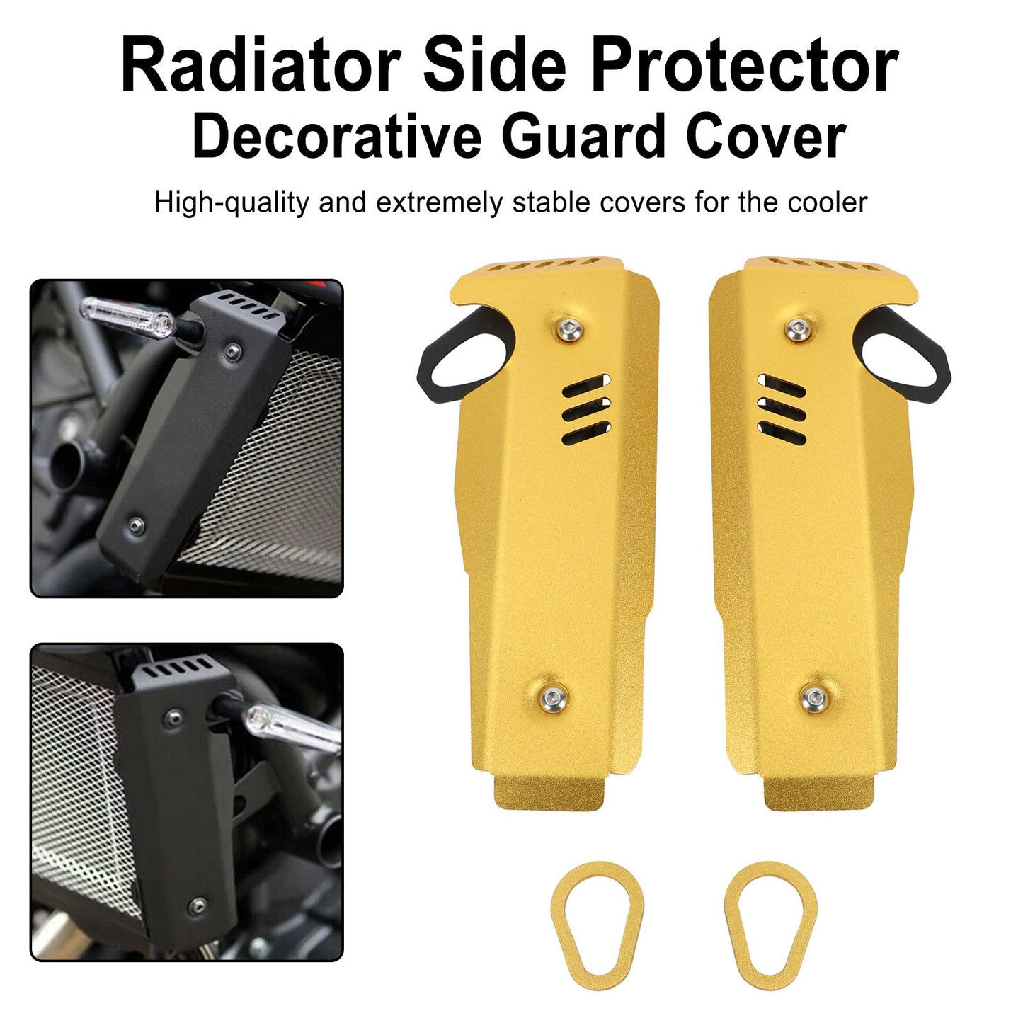 Protection latérale de radiateur pour Yamaha MT-07 FZ-07 2021-2022