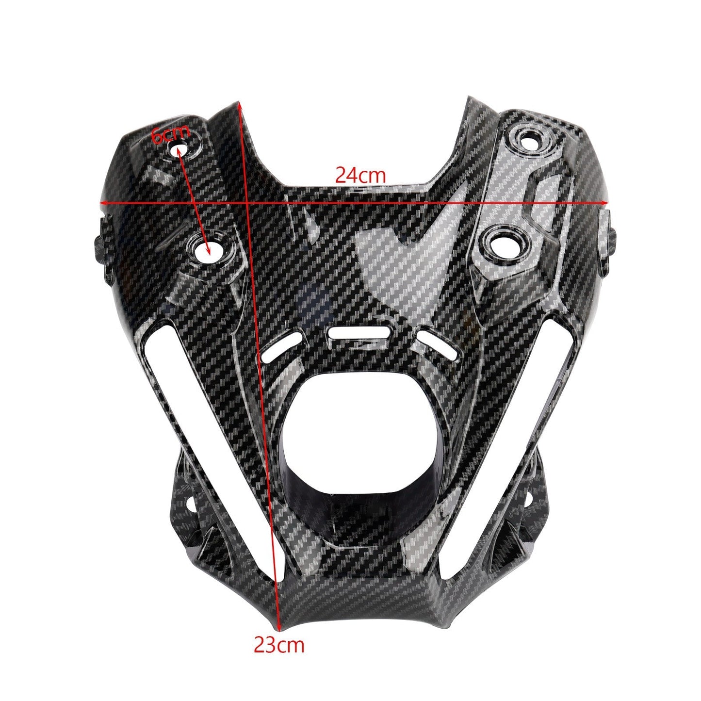 Carénage de phare avant en carbone pour Yamaha MT-09 SP 2021-2023