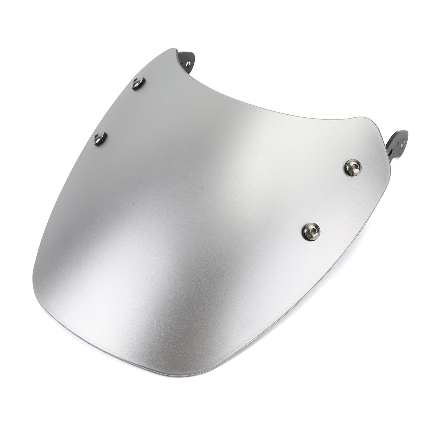 Pare-brise en plastique ABS pour moteur Triumph Bonneville T100 T120, argent