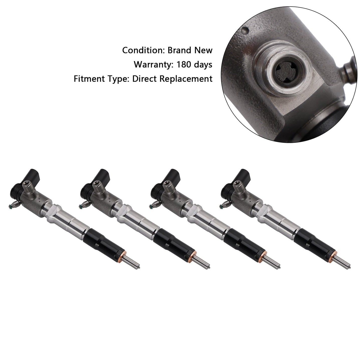 Injecteur de carburant VDO GK2Q-9K546-AC 2143478 pour Ford S-Max Galaxy 2.0 (2015/01/2016)