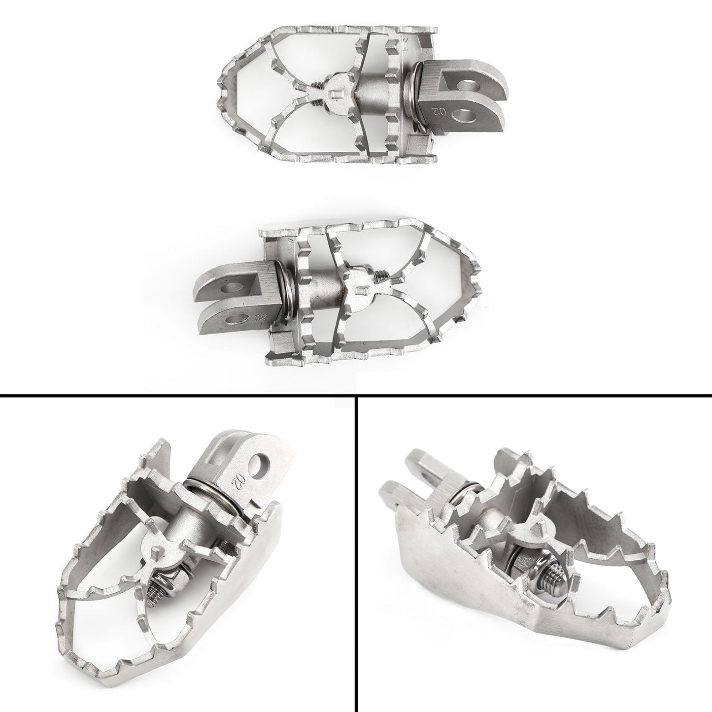 Repose-pieds avant réglables Yamaha, adaptés aux modèles Yamaha TRACER 700 2016-2021, FJ-09 et TRACER 900 GT 2015-2020