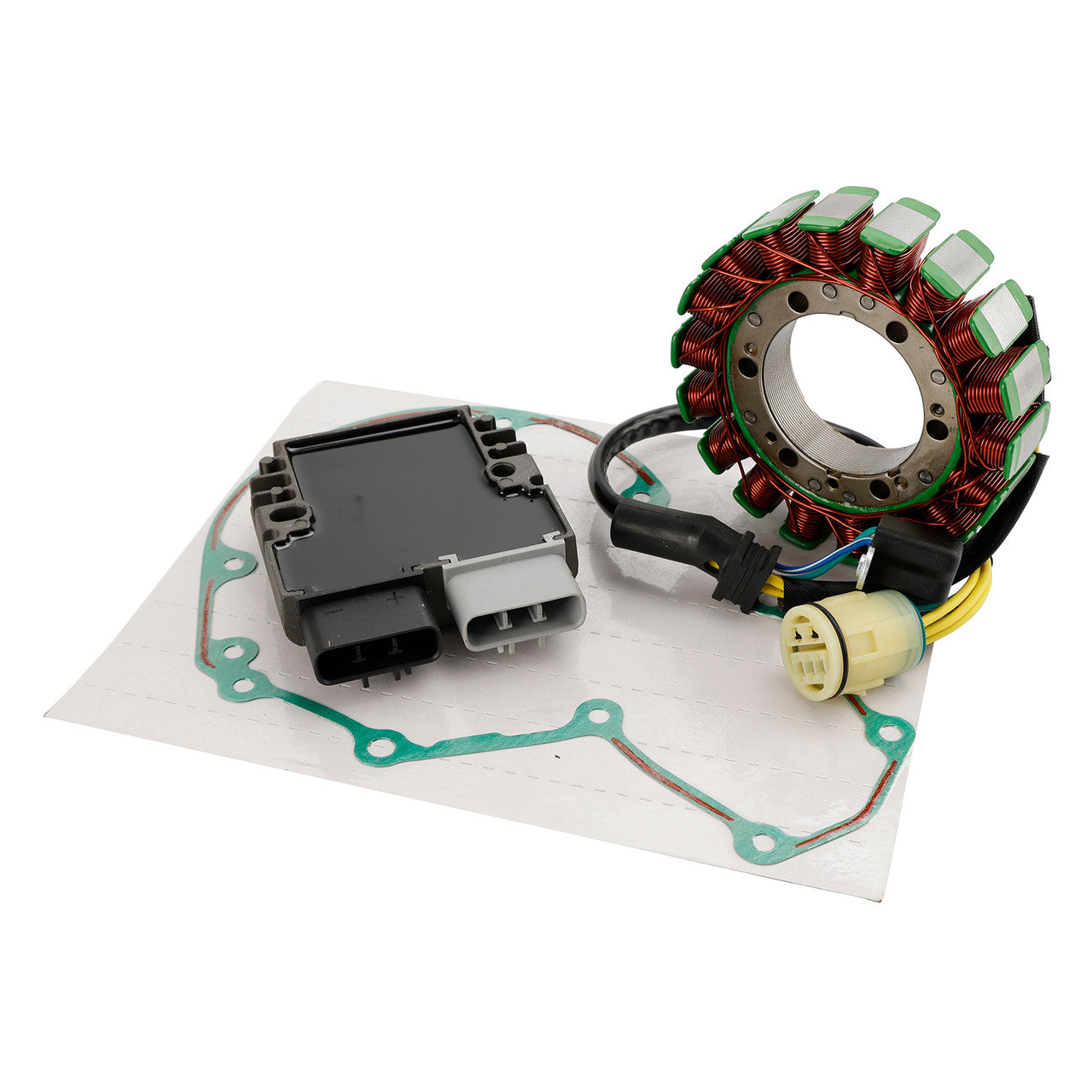 2006-2014 HONDA TRX680 RINCON GPSCAPE STATOR + REGULATOR RECTIFIER + GASKET