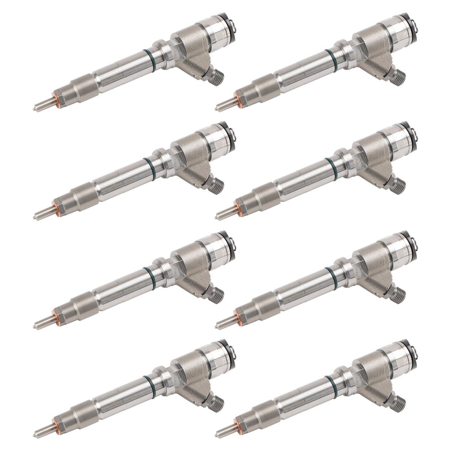 2006 For Chevy Silverado 2500 HD 6.6L V8 DIESEL 8PCS Fuel Injector 0445120042 0445120082 19208742
