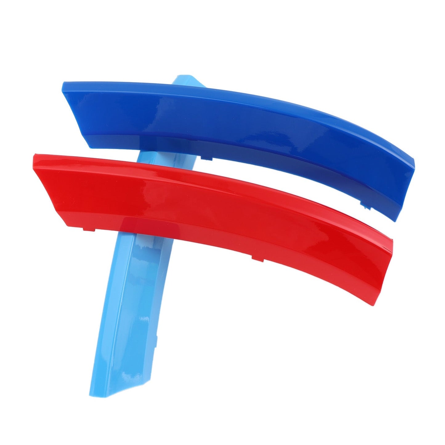 Bandes de protection de calandre avant tricolores pour BMW X5 2008-2013