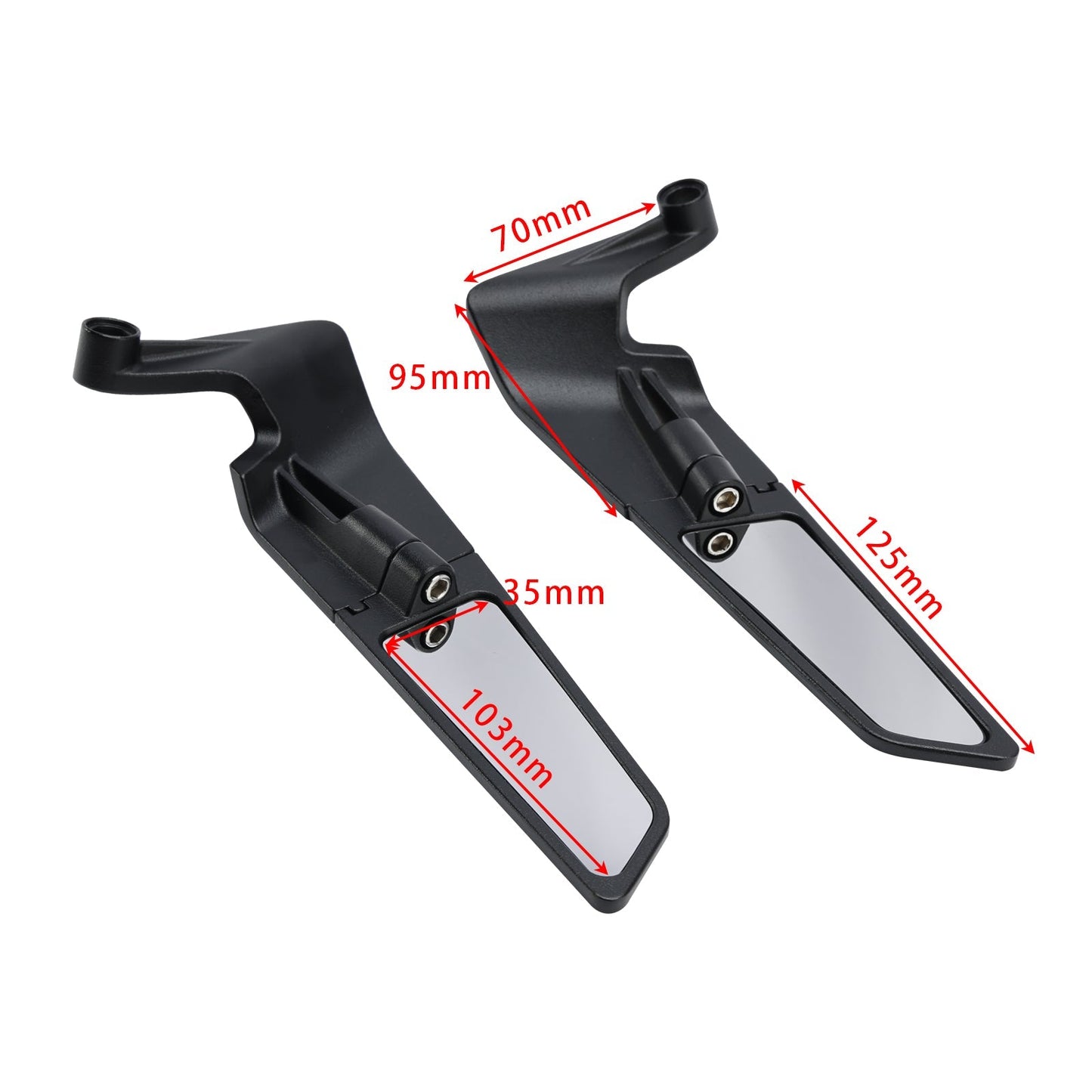 Espejos retrovisores universales para Ducati Streetfighter Multistrada V2 V4 S 20-23