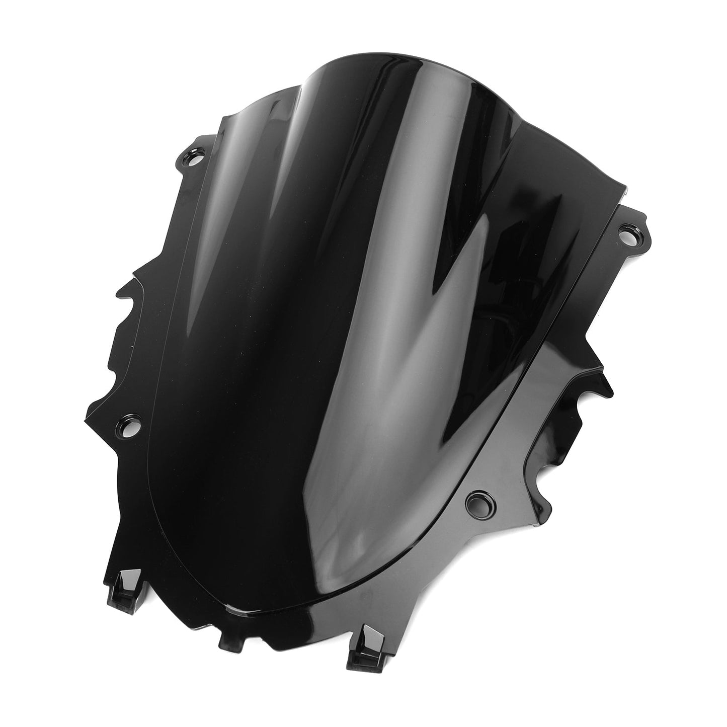 Pare-brise moto en plastique ABS noir pour Yamaha YZF R3 19-20