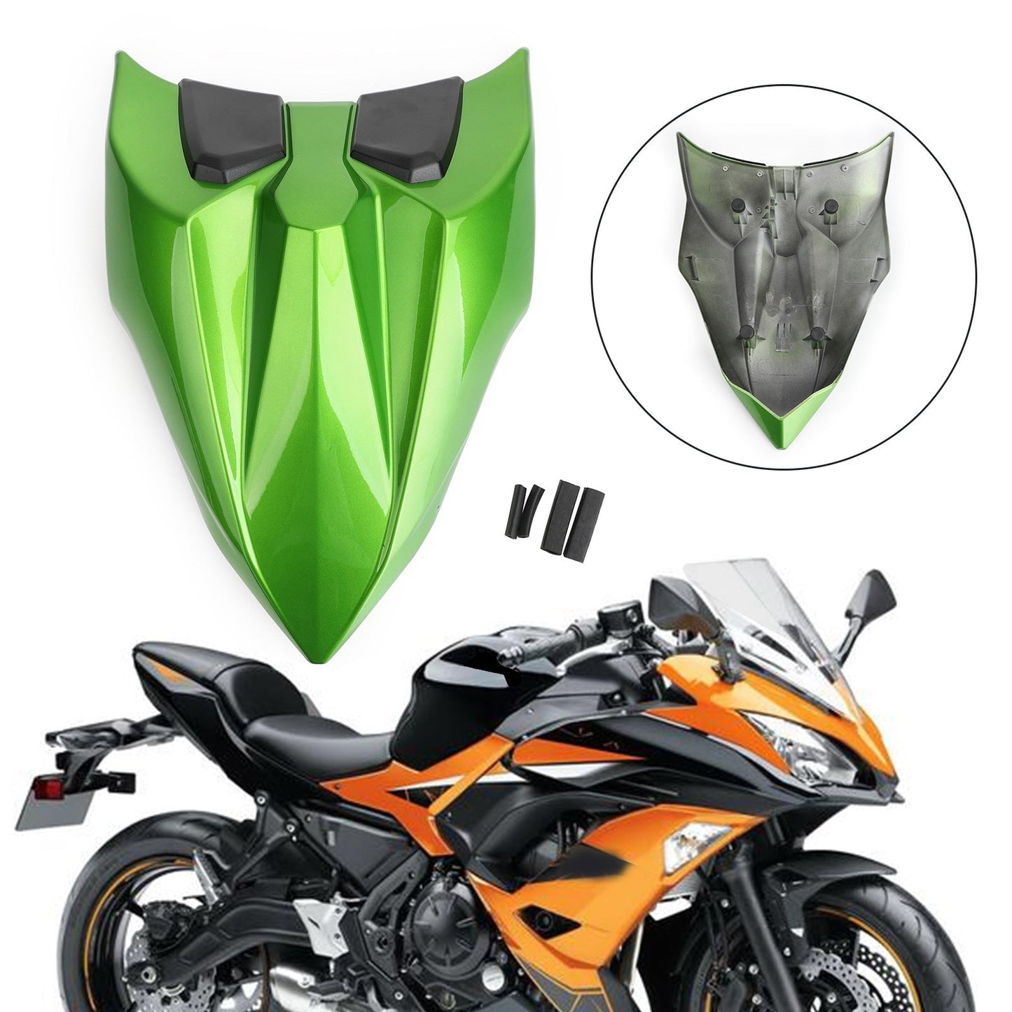 Capot de carénage de selle arrière pour moto Kawasaki Z650 Ninja 650 (17-23)