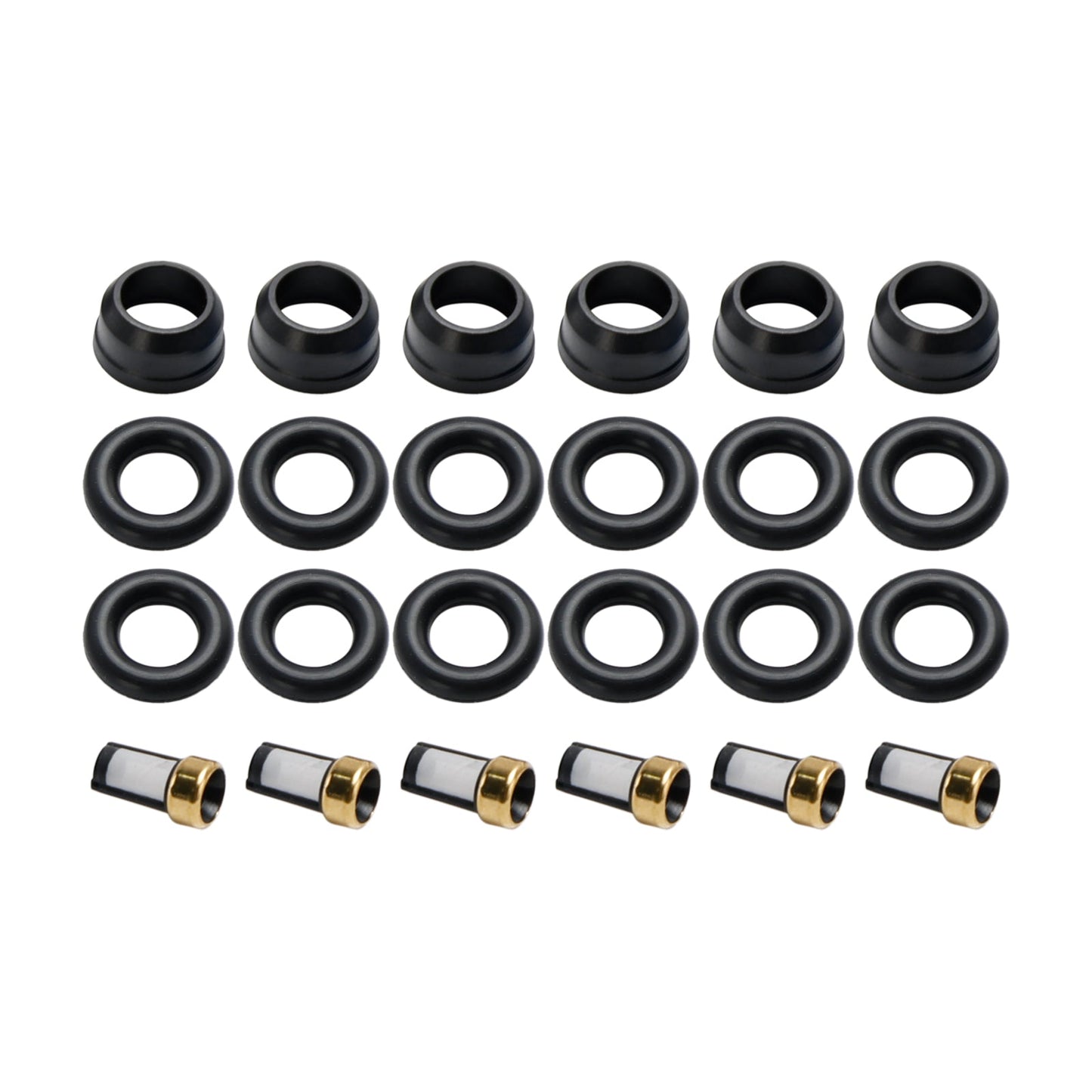 2001-2004 Buick Regal 6Pcs Fuel Injector Repair Kit O-Rings FJ318