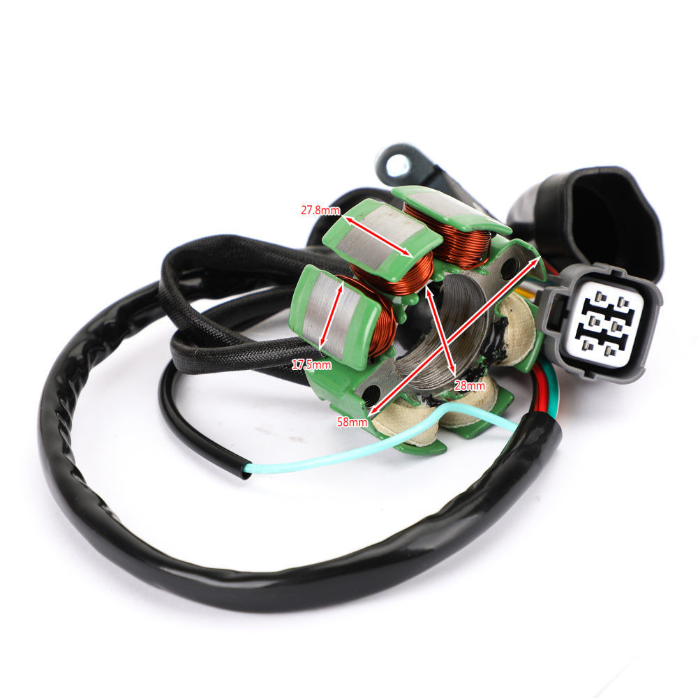 Bobine de stator de générateur de magnéto pour Kawasaki KX250F 4T 04-10 K2100-30048 21003-0027