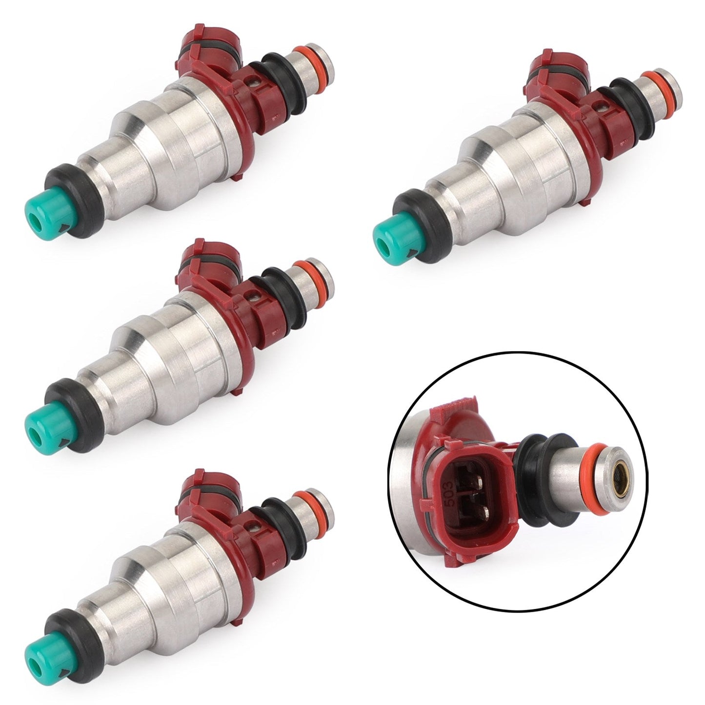 1989-1995 Toyota 4Runner 2.4L 4PCS Fuel Injectors 22842-12130 23209-35040 23250-35040