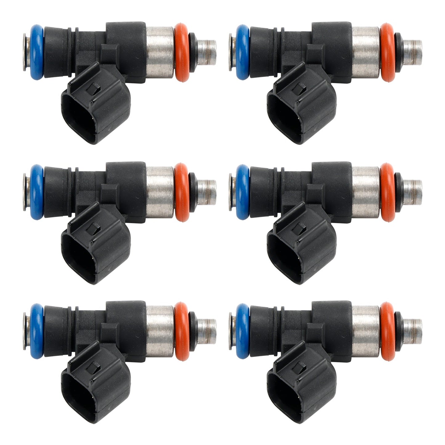 Inyector de combustible 0280158191 para Ford Edge Explorer Taurus 3.5L (2011-2017) (6 piezas)