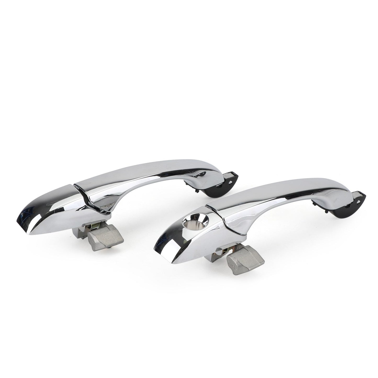Lot de 4 poignées de porte extérieures chromées 4589009AH pour Chrysler 300/300C 2005-2010