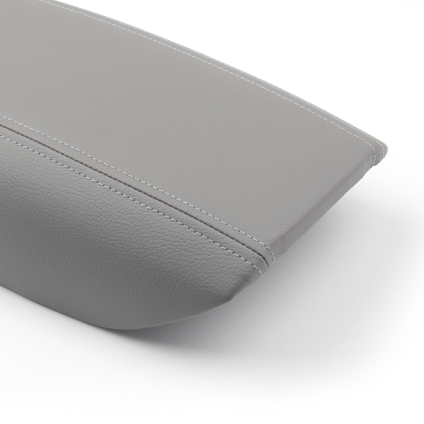 Housse d'accoudoir en cuir synthétique pour console centrale Volvo S80 1999-2006, gris