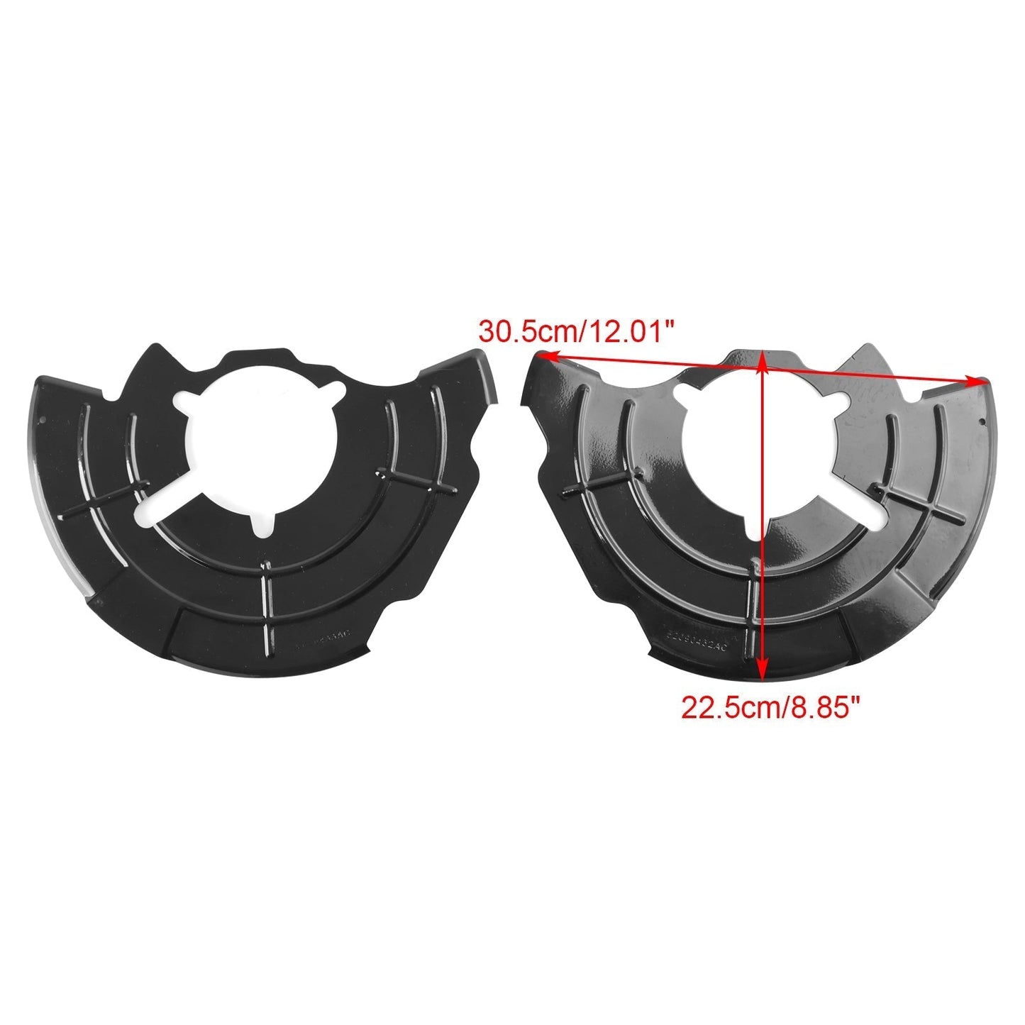 2006-2010 Jeep Commander Right+Left Front Brake Dust Shield 52090432AC 52090433AC