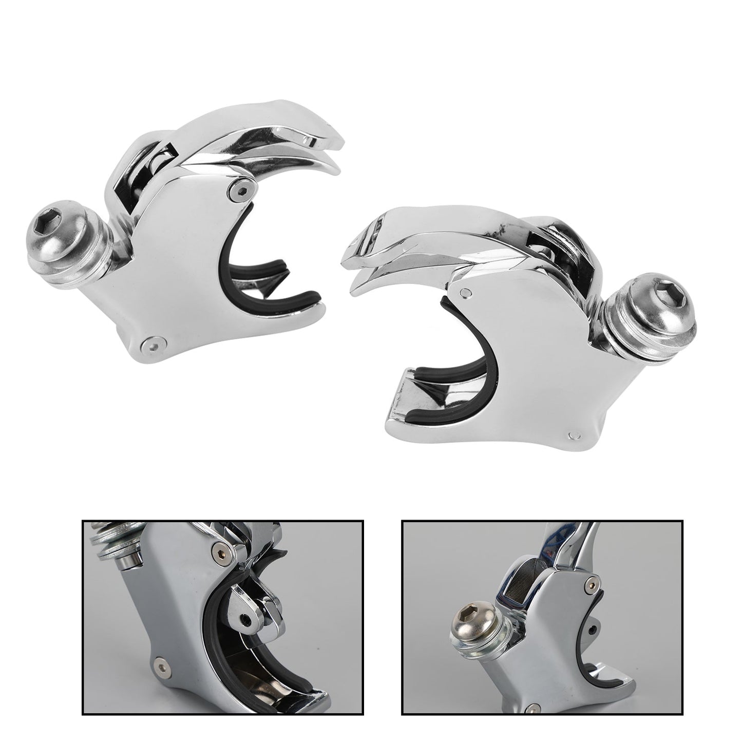 Support de fourche de pare-brise pour Dyna Street Bob Wide Glide 2006+