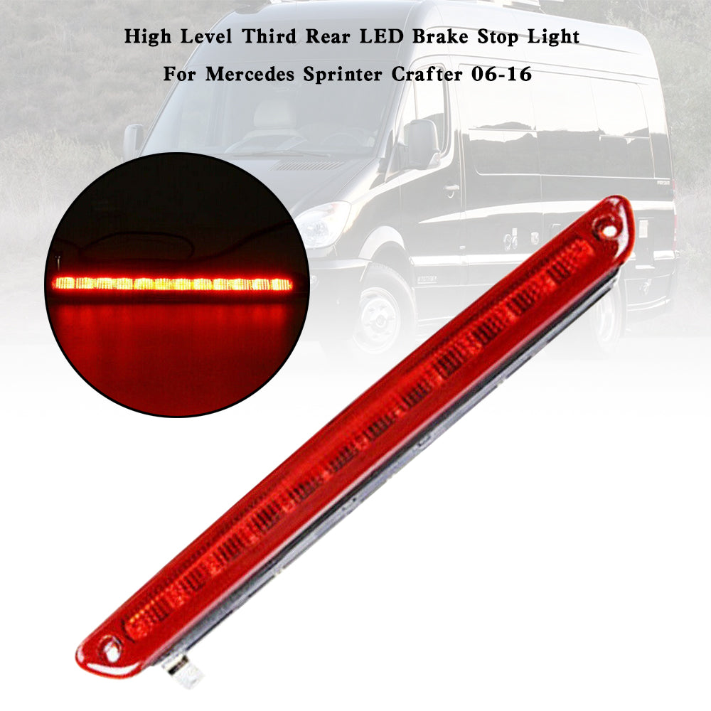 Troisième feu stop arrière à LED haut de gamme pour Volkswagen Crafter 2006-2016 9068200456 A9068200456 2E0945097