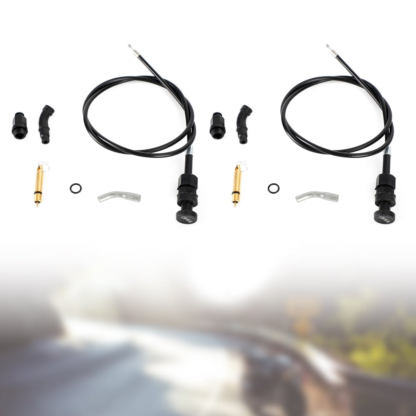 2000-2006 Honda Rancher TRX350 FM TM 2PCS Carburetor Choke Cable Plunger Kit