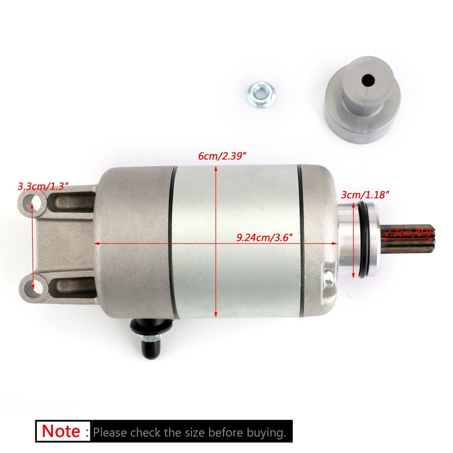 Starter Motor Fit for Aprilia Scarabeo 125 200 Light 2007-2010 AP2QCA000648