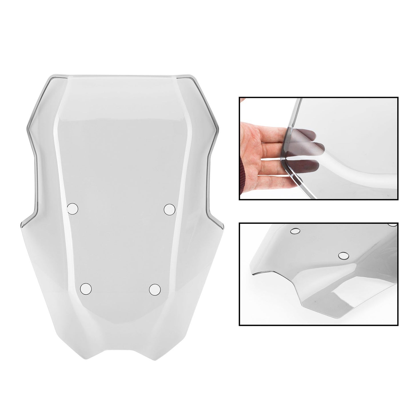 Pare-brise de moto en plastique ABS pour BMW C400X 2018-2021