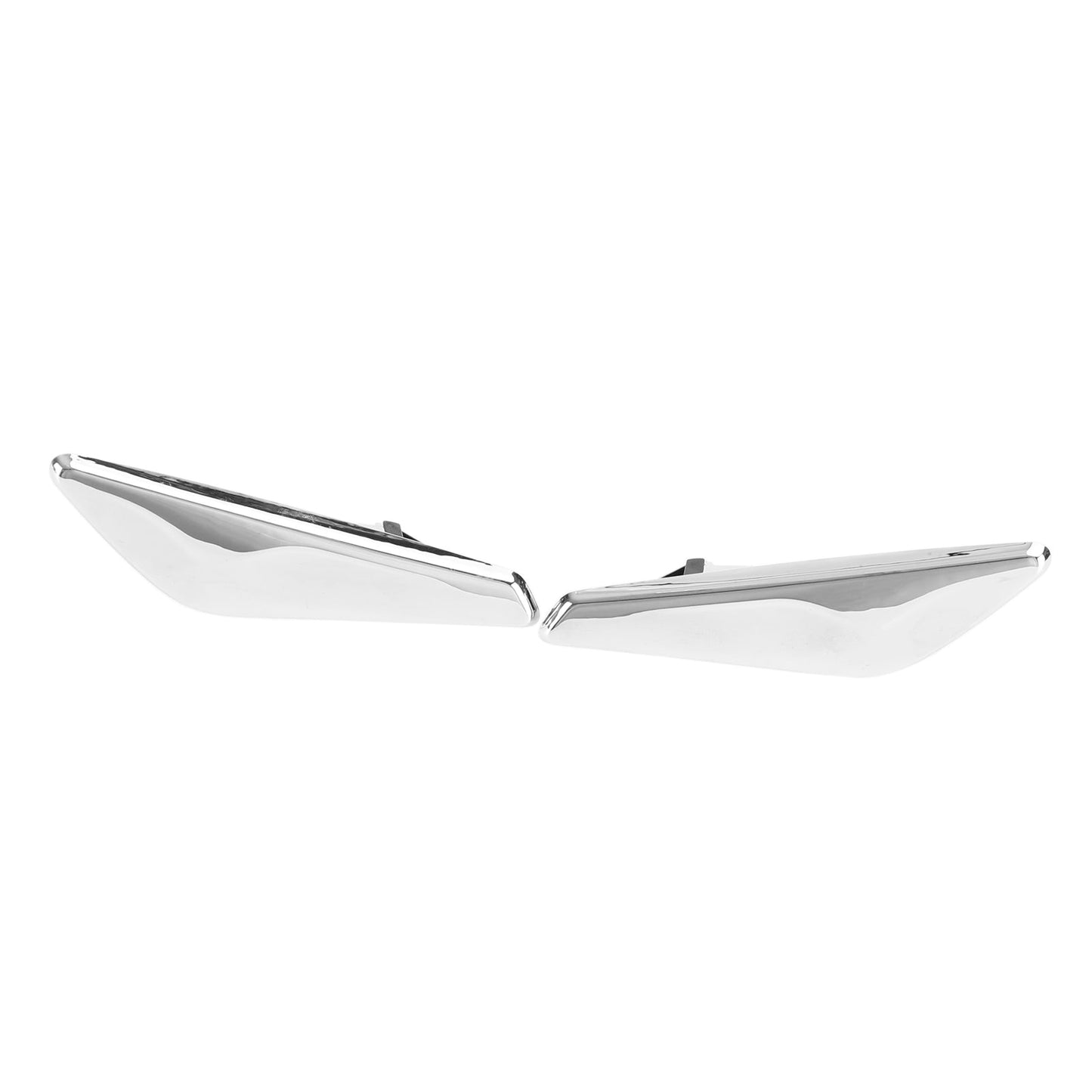 Paire de garnitures de garde-boue avant chromées pour BMW F25 F26 X3 51117338569 51117338570