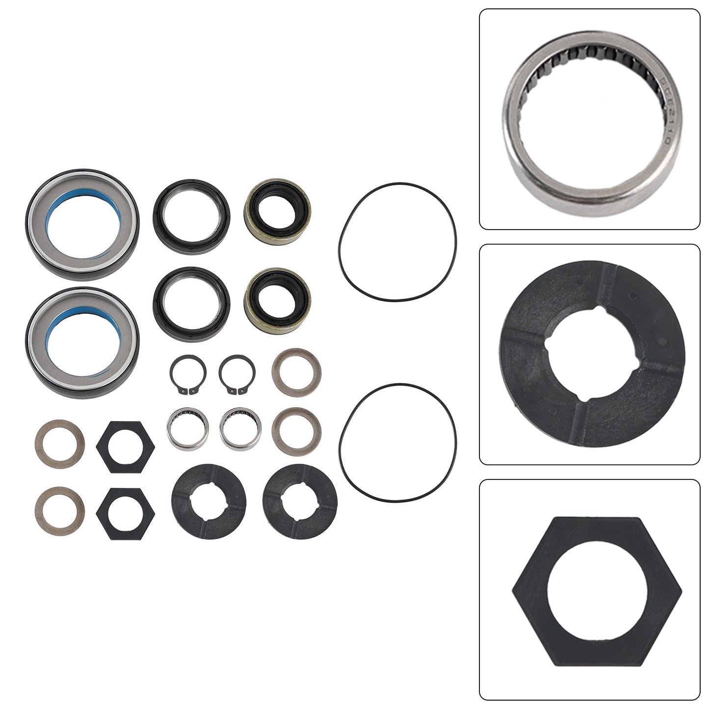 1998-2004 Dana 50 60 Front Axle Seal and Thrust Washer Kit 50381 47766 2019816