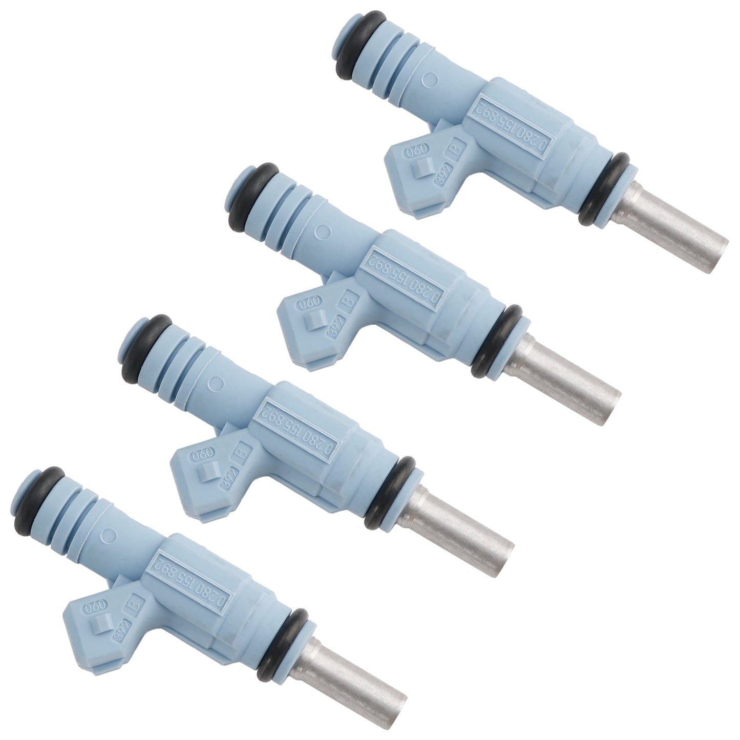 2000-2002 Audi TT Quattro 4Pcs Fuel Injector 0280155892 0280155893