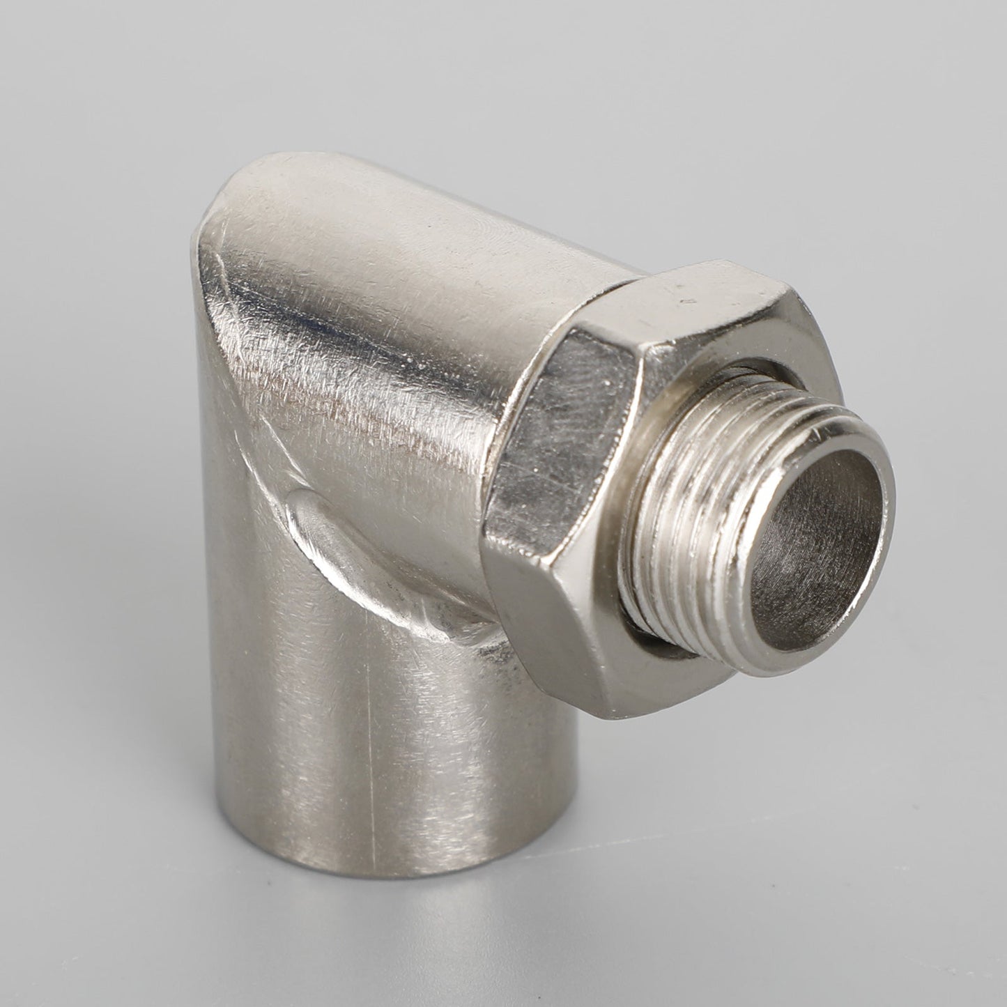 M18*1.5 Exhaust Pipe Oxygen Sensor Adapter 90 Degree Extension Extender CLE