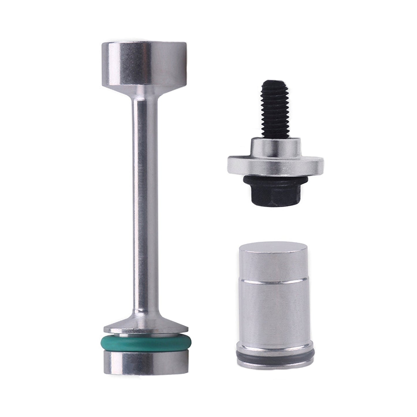 GM LS Oil Diverter Barbell & Oil Valve Plug & Oil Pickup Tube Hold Down Kit
