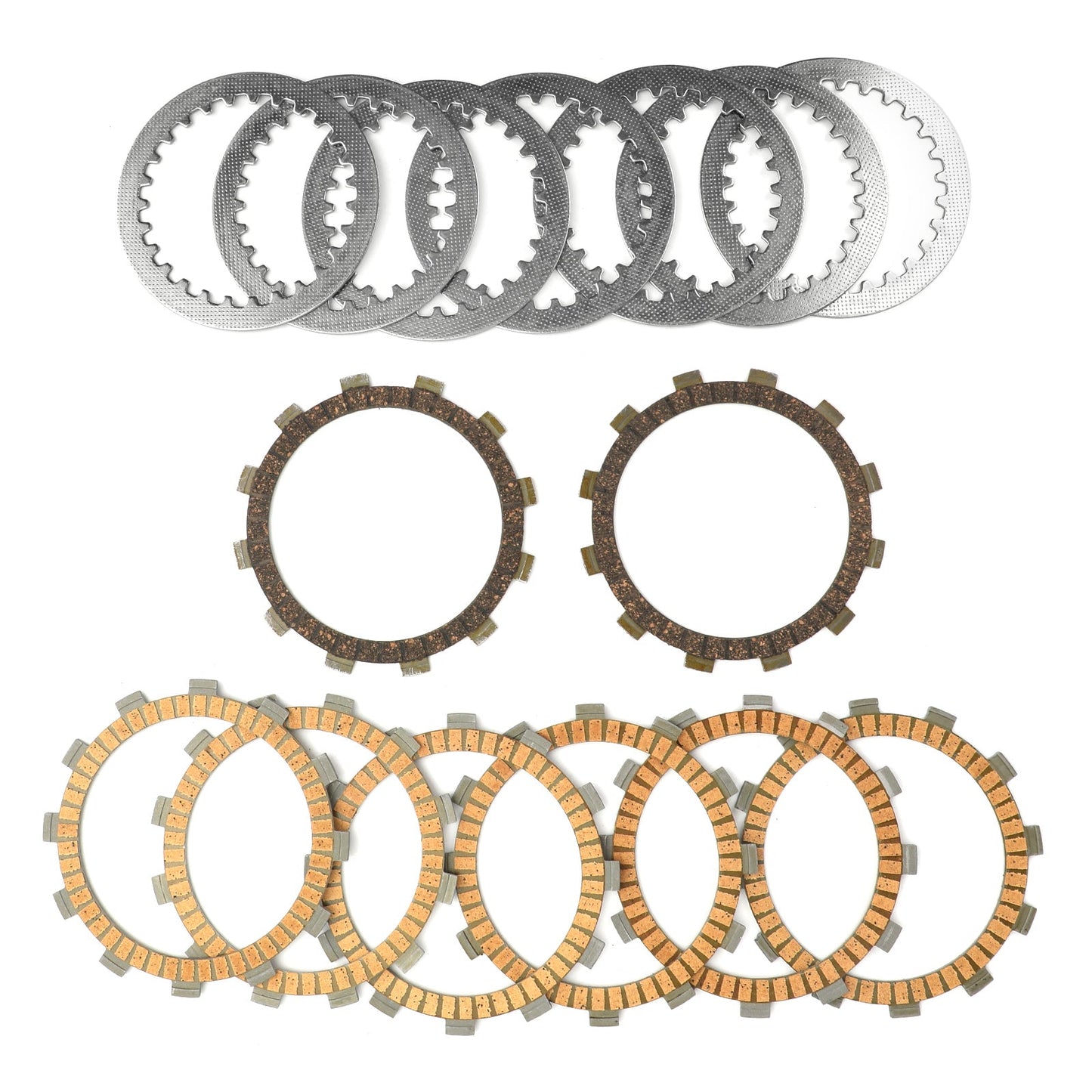Kit d'embrayage en acier et disques de friction pour Yamaha FZ6, FZ6-N, FZ6-NA, FZ6-S, FZ6-SS