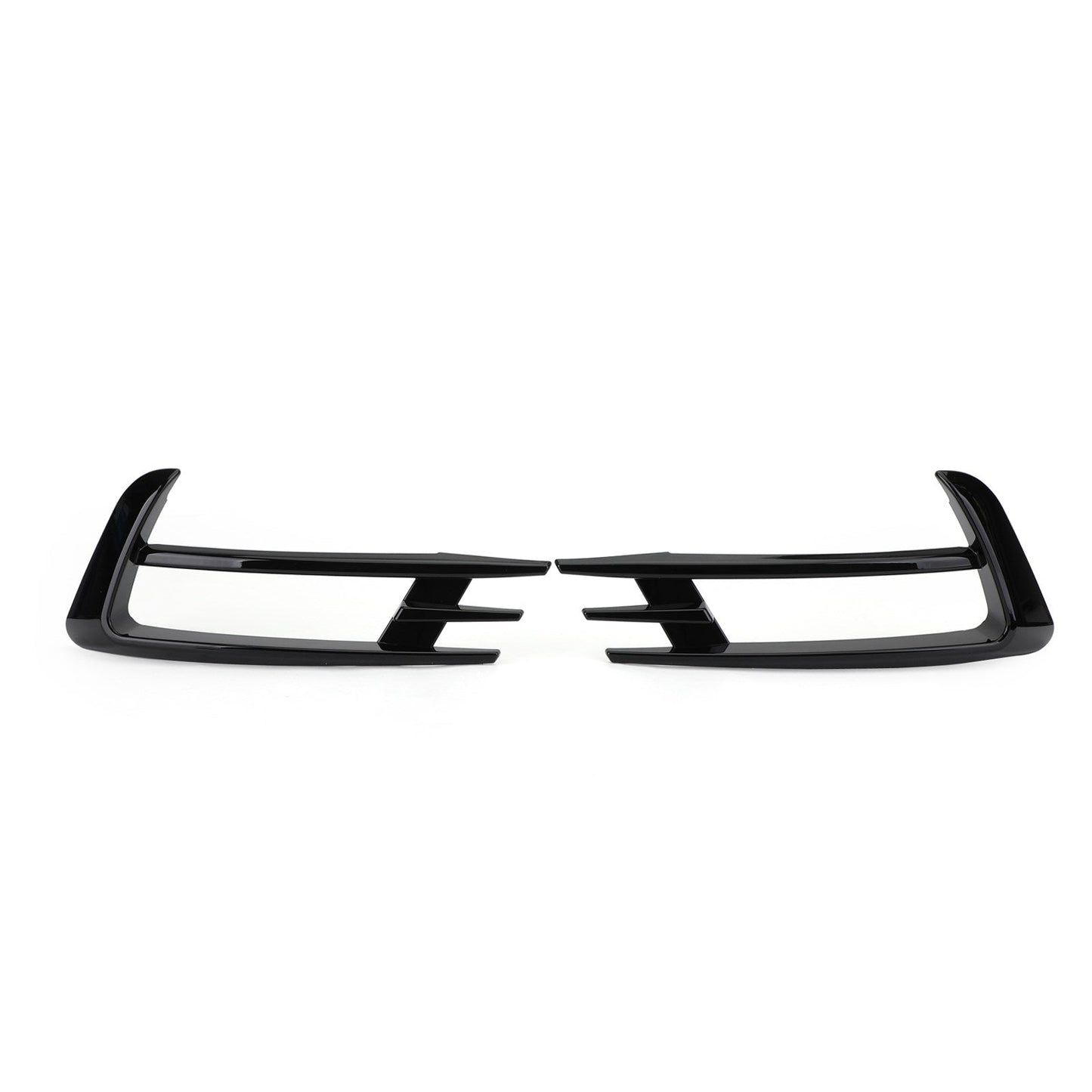Lot de 2 caches de phares antibrouillard avant noirs pour VW Golf 7 MK7 2014-2017